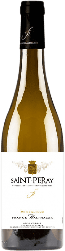 Envoi gratuit | Vin blanc Franck Balthazar A.O.C. Saint-Péray France Marsanne 75 cl