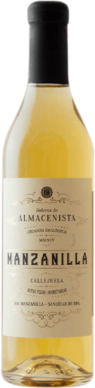 免费送货 | 强化酒 Callejuela D.O. Manzanilla-Sanlúcar de Barrameda 安达卢西亚 西班牙 Palomino Fino 瓶子 Medium 50 cl