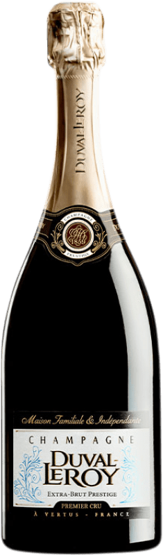 44,95 € | Белое игристое Duval-Leroy Prestige Premier Cru Экстра-Брут A.O.C. Champagne шампанское Франция Pinot Black, Chardonnay 75 cl