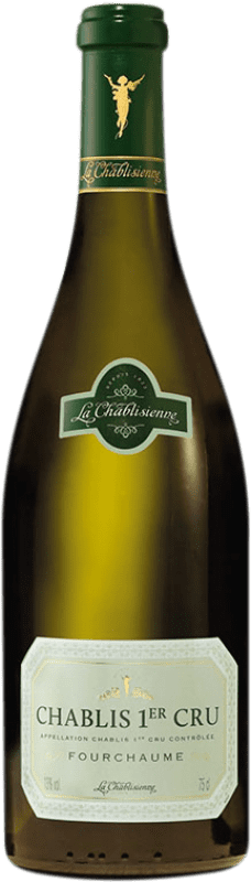 Бесплатная доставка | Белое вино La Chablisienne Fourchaume старения A.O.C. Chablis Premier Cru Бургундия Франция Chardonnay бутылка Магнум 1,5 L