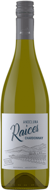 12,95 € | White wine Andeluna Raíces I.G. Mendoza Mendoza Argentina Chardonnay 75 cl