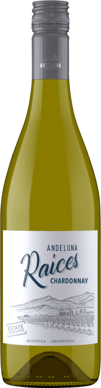 11,95 € | Vinho branco Andeluna Raíces I.G. Mendoza Mendoza Argentina Chardonnay 75 cl