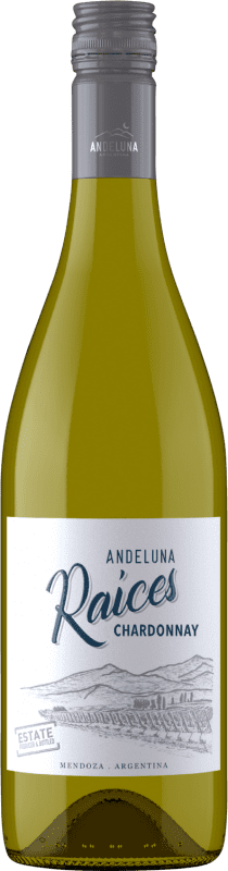 11,95 € | 白酒 Andeluna Raíces I.G. Mendoza 门多萨 阿根廷 Chardonnay 75 cl