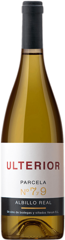 Free Shipping | White wine Verum Ulterior Parcelas 7 y 9 I.G.P. Vino de la Tierra de Castilla Castilla la Mancha Spain Albillo 75 cl