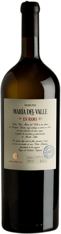 Free Shipping | Fortified wine Villa Puri Solera Fina María del Valle en Rama D.O. Montilla-Moriles Andalusia Spain Pedro Ximénez Magnum Bottle 1,5 L