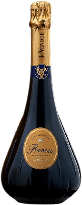 Бесплатная доставка | Белое игристое De Venoge Princes Blanc de Blancs A.O.C. Champagne шампанское Франция Chardonnay 75 cl