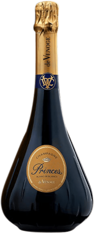 117,95 € 免费送货 | 白起泡酒 De Venoge Princes Blanc de Blancs A.O.C. Champagne