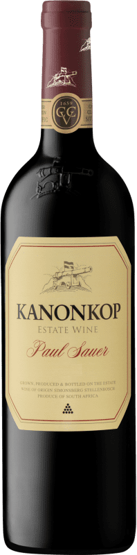 Free Shipping | Red wine Kanonkop Paul Sauer I.G. Stellenbosch Stellenbosch South Africa Merlot, Cabernet Sauvignon, Cabernet Franc 75 cl