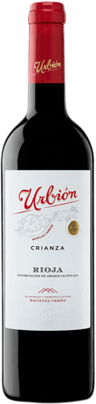 11,95 € | Vinho tinto Urbión Crianza D.O.Ca. Rioja La Rioja Espanha Tempranillo, Grenache 75 cl