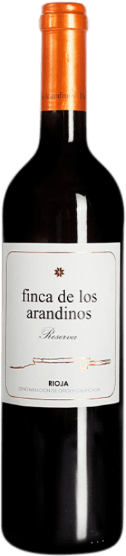 Free Shipping | Red wine Finca de Los Arandinos Reserve D.O.Ca. Rioja The Rioja Spain Tempranillo 75 cl