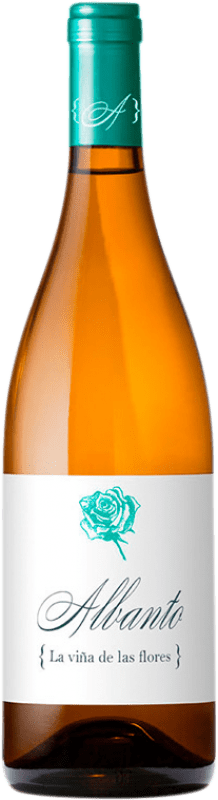 Envío gratis | Vino blanco Bodegas Albanto La Viña de las Flores Lías Finas D.O. León Castilla y León España Albarín 75 cl