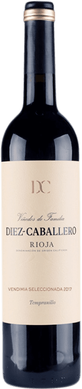 22,95 € | Красное вино Diez-Caballero Vendimia Seleccionada D.O.Ca. Rioja Страна Басков Испания Tempranillo 75 cl