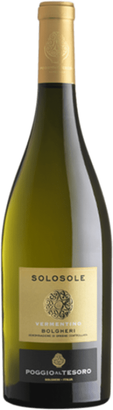 18,95 € Spedizione Gratuita | Vino bianco Allegrini Poggio al Tesoro Solosole D.O.C. Bolgheri