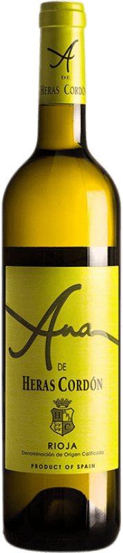 Envoi gratuit | Vin blanc Heras Cordón Ana D.O.Ca. Rioja La Rioja Espagne Viura 75 cl