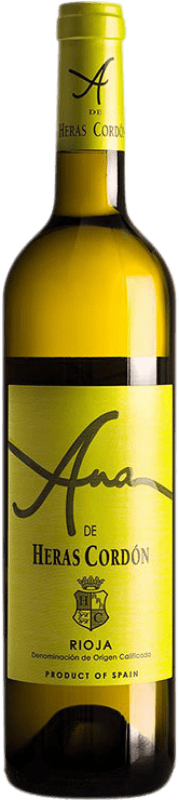 6,95 € Envio grátis | Vinho Branco Heras Cordón Ana D.O.Ca. Rioja