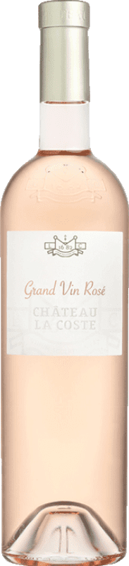 Free Shipping | Rosé wine Château La Coste Grand Vin Rosé France Syrah, Grenache 75 cl