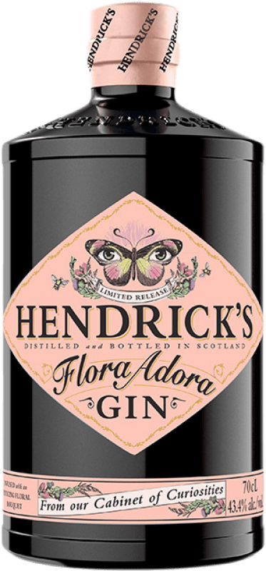 Бесплатная доставка | Джин Hendrick's Gin Flora Adora Шотландия Объединенное Королевство 70 cl