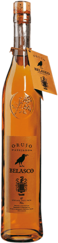 15,95 € Envío gratis | Orujo Aguardiente La Navarra Belasco Añejo