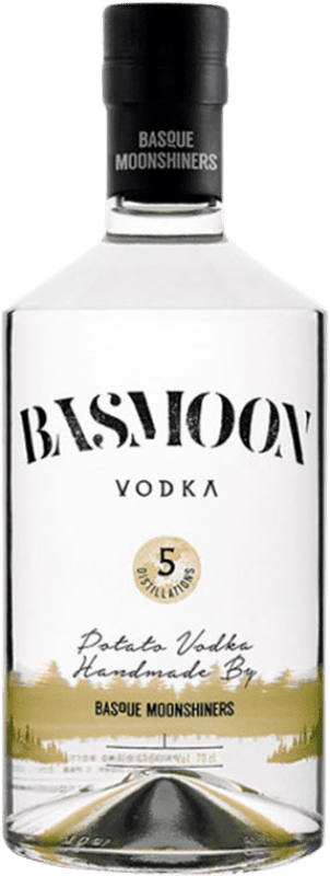 39,95 € | Vodka Basque Moonshiners Basmoon Spain Bottle 70 cl