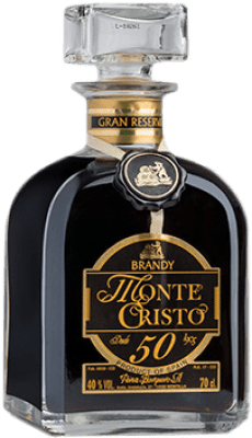 Brandy Conhaque Pérez Barquero Monte Cristo Montilla-Moriles 50 Anos 70 cl