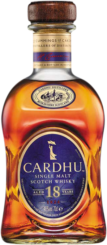 Whisky Cardhu 18 Years - Garrafinhas