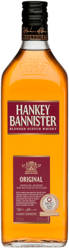 Envoi gratuit | Blended Whisky Hankey Bannister Scotch Ecosse Royaume-Uni 70 cl