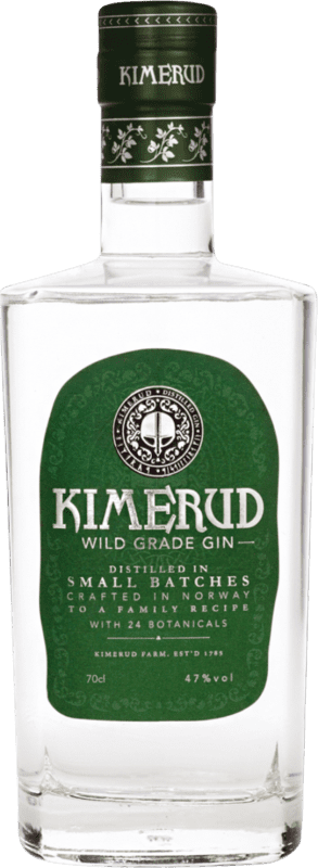 Envio grátis | Gin Kimerud Farm Gin Wild Grade Noruega 70 cl