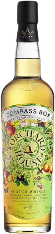 Envoi gratuit | Blended Whisky Compass Box Orchard House Ecosse Royaume-Uni 70 cl