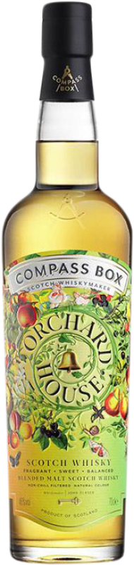 Free Shipping | Whisky Blended Compass Box Orchard House Scotland United Kingdom 70 cl