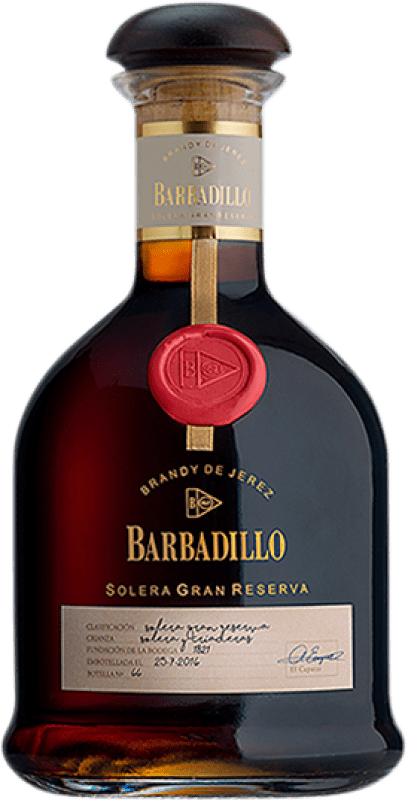 89,95 € 免费送货 | 白兰地 Barbadillo Solera 大储备 D.O. Jerez-Xérès-Sherry