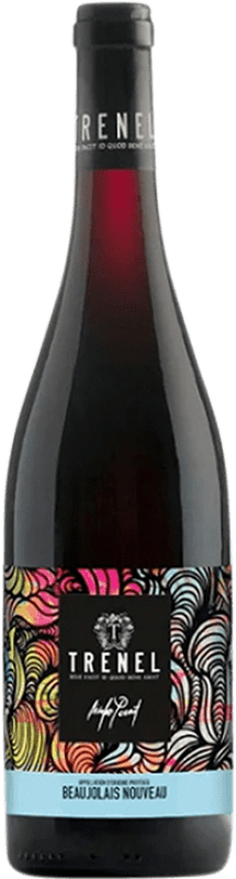 Envoi gratuit | Vin Rouge Trénel Nouveau Jeune A.O.C. Beaujolais Beaujolais France Gamay 75 cl