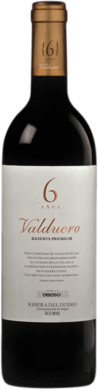 64,95 € Kostenloser Versand | Rotwein Valduero Premium Reserve D.O. Ribera del Duero 6 Jahre