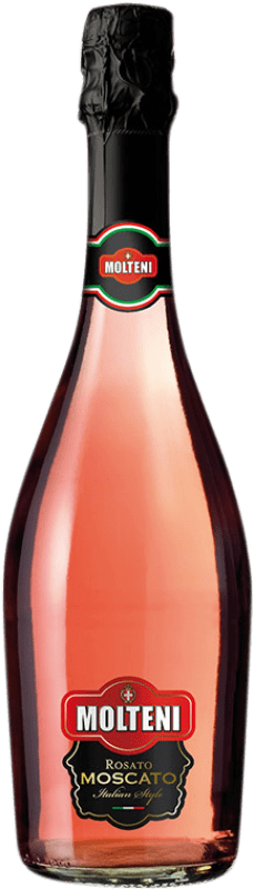 Free Shipping | Rosé wine Molteni Moscato Rosato D.O.C.G. Moscato d'Asti Italy Muscatel Rosé 75 cl