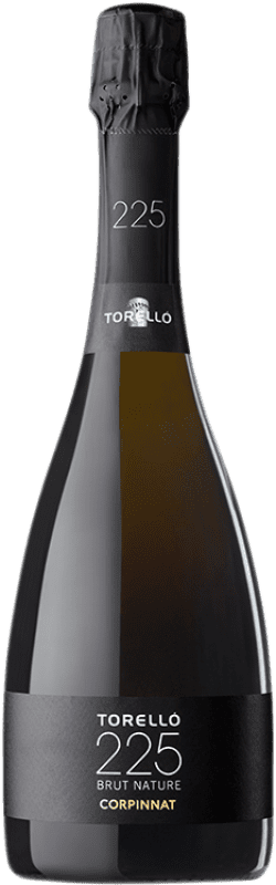 免费送货 | 白酒 Torelló 225 Brut Nature 大储备 Corpinnat 加泰罗尼亚 西班牙 Macabeo, Xarel·lo, Parellada 75 cl