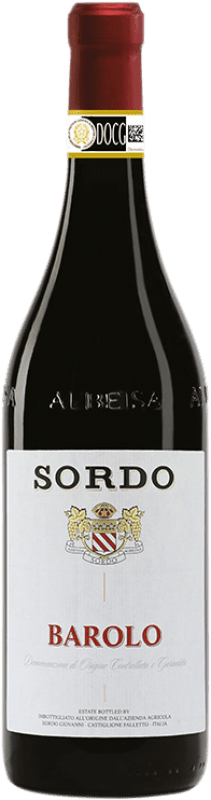 28,95 € Бесплатная доставка | Красное вино Sordo D.O.C.G. Barolo