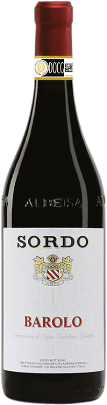 29,95 € | Vin rouge Sordo D.O.C.G. Barolo Italie Nebbiolo 75 cl