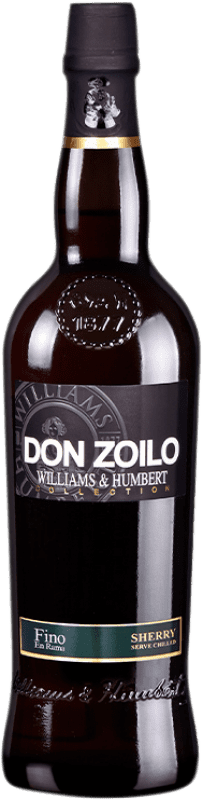 Spedizione Gratuita | Vino fortificato Williams & Humbert Don Zoilo Fino en Rama D.O. Jerez-Xérès-Sherry Andalusia Spagna Palomino Fino 75 cl