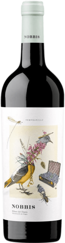 Free Shipping | Red wine Trespiedras Nobbis D.O. Ribera del Duero Castilla y León Spain Tempranillo 75 cl