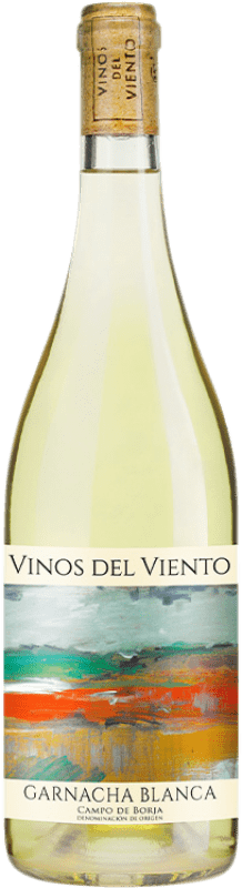 Envoi gratuit | Vin blanc Vinos del Viento D.O. Campo de Borja Aragon Espagne Grenache Blanc 75 cl