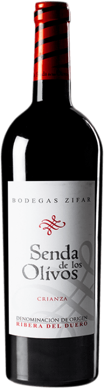 Envio grátis | Vinho tinto Zifar Senda de los Olivos Crianza D.O. Ribera del Duero Castela e Leão Espanha Tempranillo 75 cl