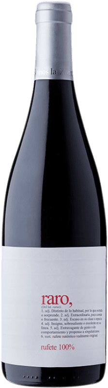 16,95 € | Vin rouge Vinos La Zorra Raro D.O.P. Vino de Calidad Sierra de Salamanca Castille et Leon Espagne Rufete 75 cl