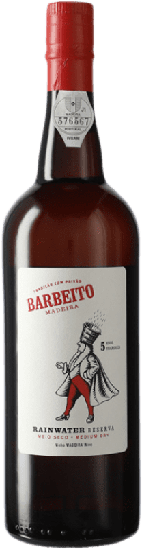 Spedizione Gratuita | Vino fortificato Barbeito Rainwater Medium Dry Riserva I.G. Madeira Madera Portogallo Verdejo, Tinta Negra 5 Anni 75 cl