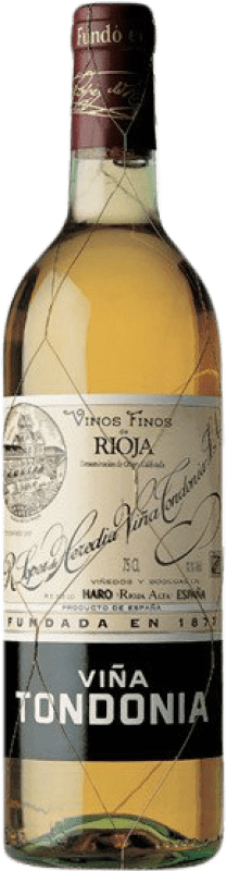 Envio grátis | Vinho Branco López de Heredia Viña Tondonia Reserva D.O.Ca. Rioja La Rioja Espanha Malvasia, Macabeo 75 cl