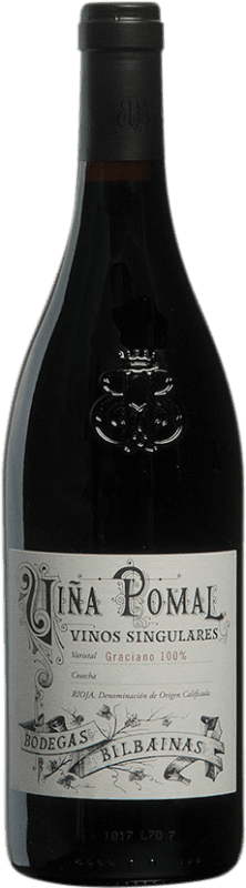 38,95 € 免费送货 | 红酒 Bodegas Bilbaínas Viña Pomal 岁 D.O.Ca. Rioja