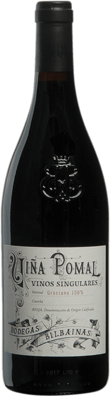 69,95 € Free Shipping | Red wine Bodegas Bilbaínas Viña Pomal Crianza D.O.Ca. Rioja The Rioja Spain Graciano Bottle 75 cl