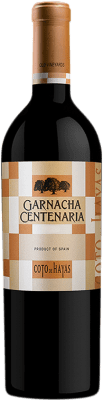 Bodegas Aragonesas Coto de Hayas Garnacha — Grenache Campo de Borja Cepas Centenarias — Hundertjährige Reben Crianza — Kurze Fassreifung 75 cl