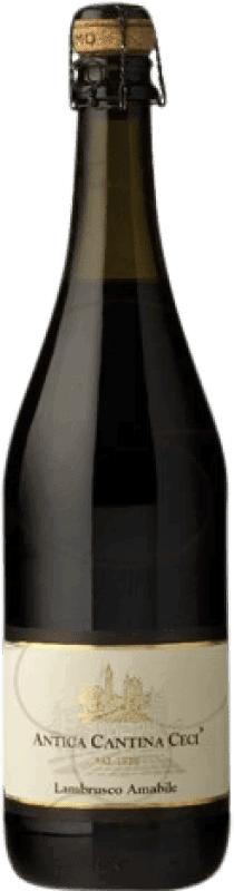 3,95 € 送料無料 | 赤いスパークリングワイン Ceci Antica D.O.C. Lambrusco di Sorbara