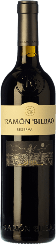 43,95 € 免费送货 | 红酒 Ramón Bilbao 预订 D.O.Ca. Rioja 瓶子 Magnum 1,5 L