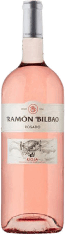 Envoi gratuit | Vin rose Ramón Bilbao Jeune D.O.Ca. Rioja La Rioja Espagne Grenache Bouteille Magnum 1,5 L