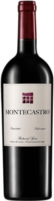 21,95 € Free Shipping | Red wine Montecastro D.O. Ribera del Duero Castilla y León Spain Tempranillo, Merlot, Cabernet Sauvignon Bottle 75 cl